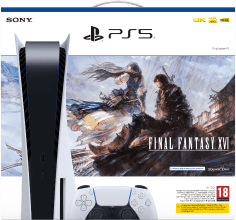 PlayStation PS5 stand con Final Fantasy XVI