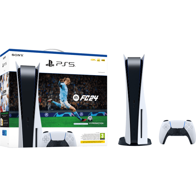 PS5 stand con EA Sports FC 24