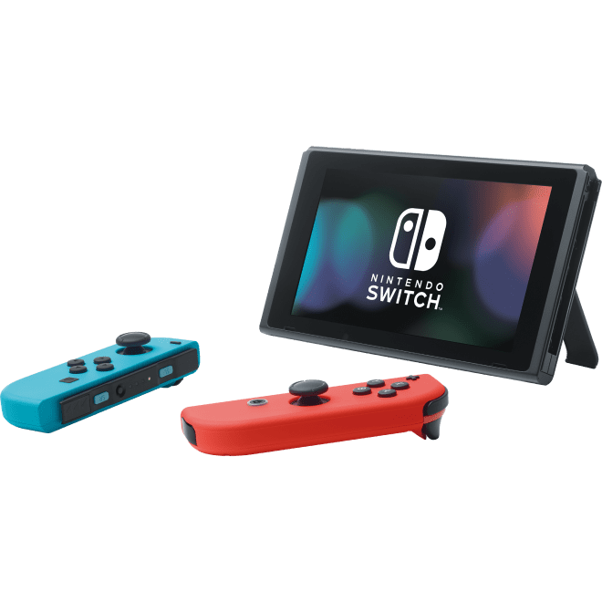 Nintendo Switch Neon con MK8 Deluxe Animal Crossing New Horizons y Accesorios