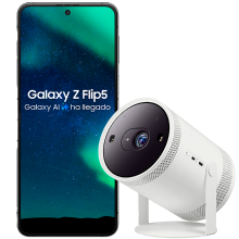 Samsung Galaxy Z Flip5 5G y FreeStyle Negro 256GB