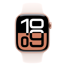 Apple Watch Series 10 con GPS y Cellular Oro rosa 42mm