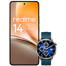 Realme 14 5G con Watch S2 256GB Negro