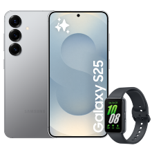 Samsung Galaxy S25 5G con Samsung Galaxy Fit3 256GB Gris