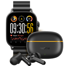 Realme Watch 5 con Buds T200 Lite Negro 50mm