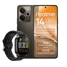 Realme 14 5G con Watch 5 256GB Negro
