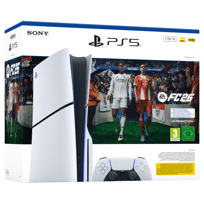 Sony PlayStation PS5 Stand con EA Sports FC 26