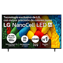 LG NANO 80A6B UHD 75" 4K