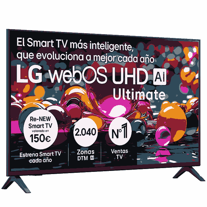 LG Smart TV 55UA751 4K 55 Ultra HD