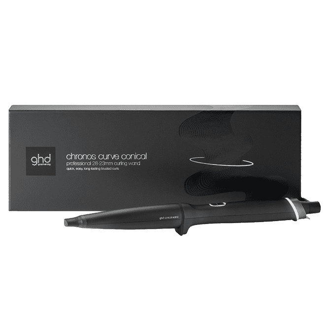 GHD Rizador de pelo Curve Conical Negro
