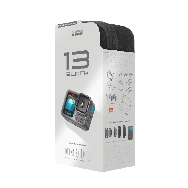 Cámara deportiva HERO13 con Accesorios
