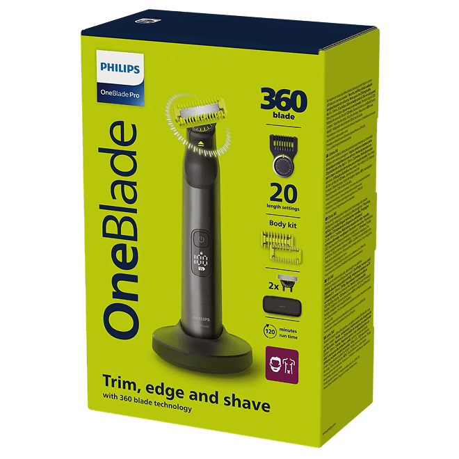 Philips Afeitadora OneBlade Pro 360 Cara y Cuerpo