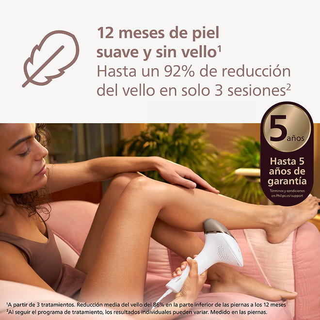 Philips Depiladora Lumea Series 8000 Prestige