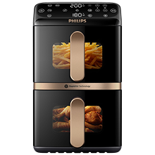 Philips Airfryer con cesta doble apilada serie 4000 (AirFryer NA 462/70)