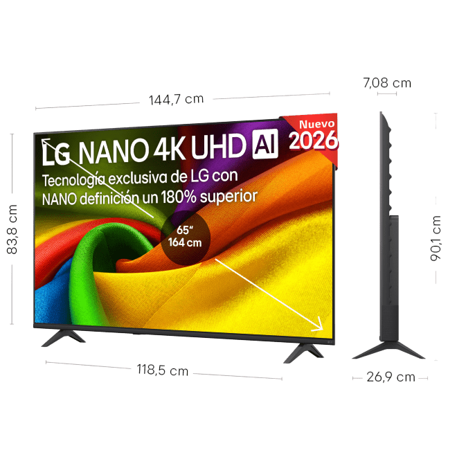 LG Smart TV 65NU85CB6LA