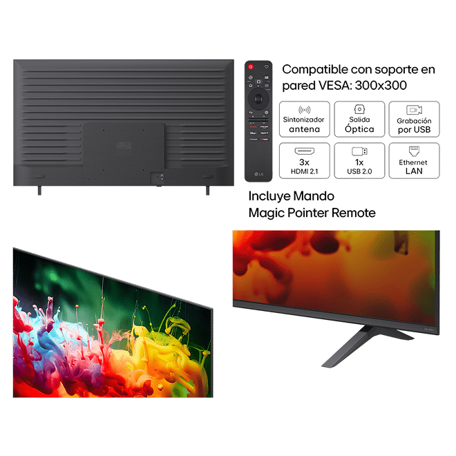 LG Smart TV 75 75QNED70B6A