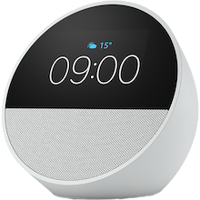 Amazon Echo Spot 2024 Blanco con Alexa