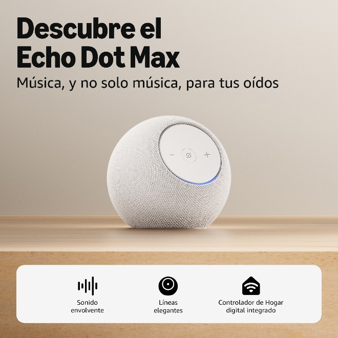 Amazon Echo Dot Max Blanco