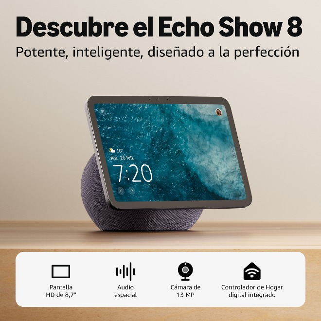 Amazon Echo Show 8 Negro