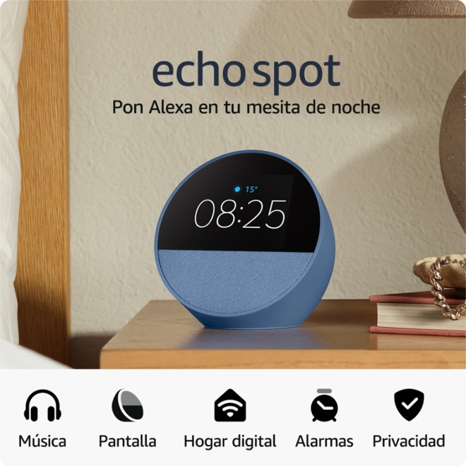 Amazon Echo Spot 2024 azul