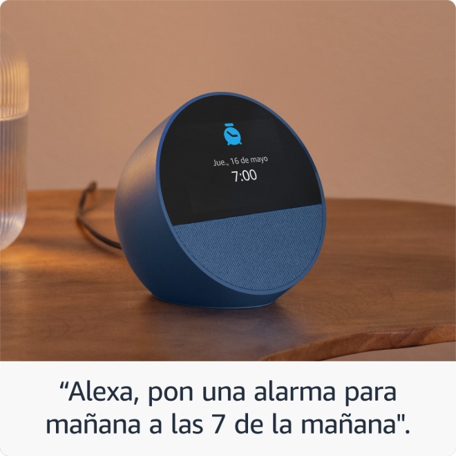 Amazon Echo Spot 2024 azul