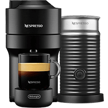 DeLonghi Cafetera Cápsulas Vertuo Pop EN90V con Aeroccino