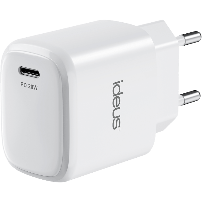 IDEUS Cargador Tipo C 1 puerto 20W