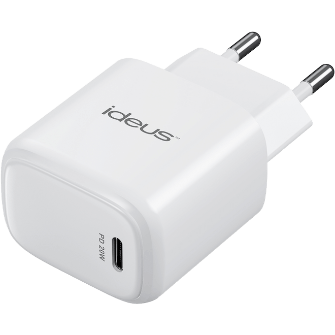 IDEUS Cargador Tipo C 1 puerto 20W