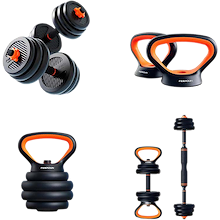 FED Smart Kit 40kg Mancuernas y Barra