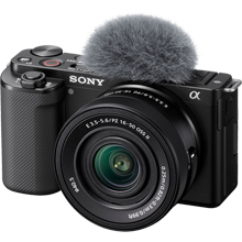 Sony Cámara ZVE10 KB con Objetivo 16-50M