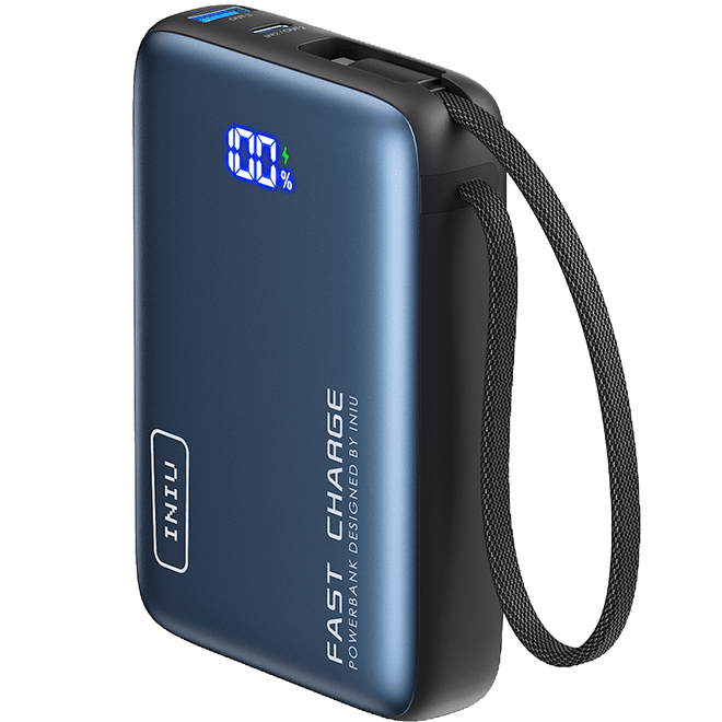Iniu Power Bank Pocket 20K 45W Azul