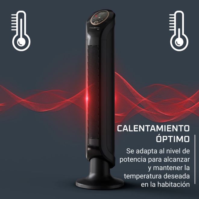 Rowenta Calefactor Torre Intense Comfort Hot