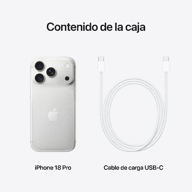 Apple iPhone 18 Pro 512GB Plata