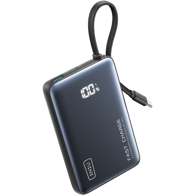 Iniu Power Bank Pocket 10K 45W Negro
