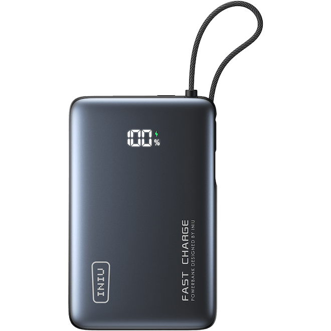Iniu Power Bank Pocket 10K 45W Negro