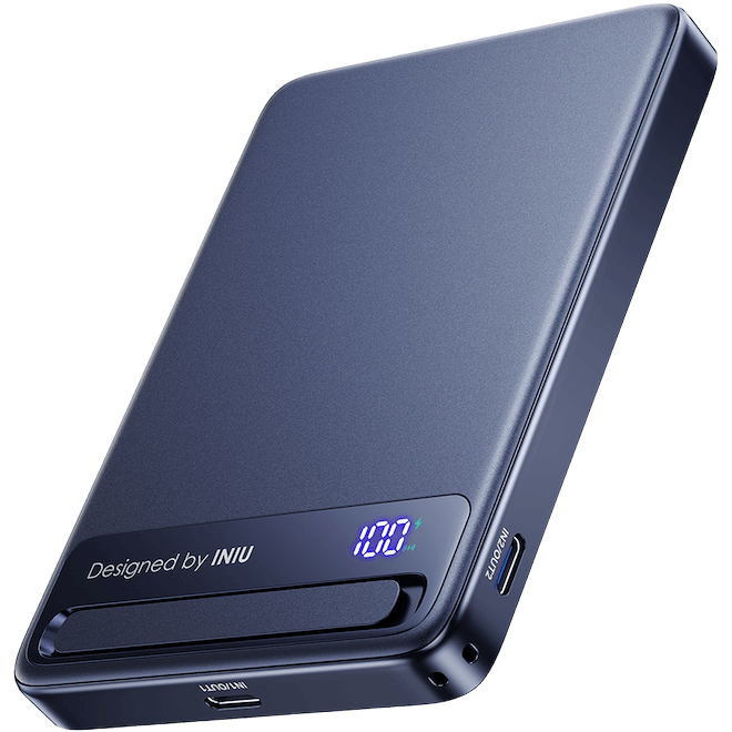 Iniu MagSafe 10K QI2.2 25W Azul