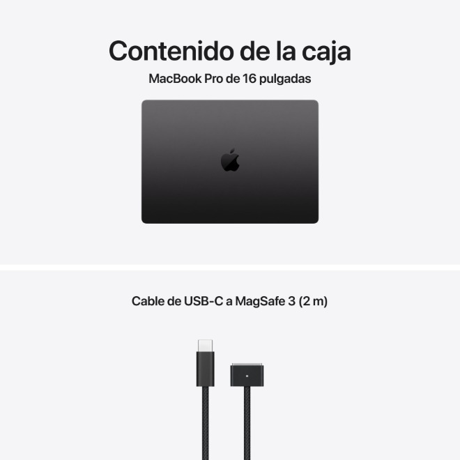 Apple MacBook Pro M5 Max 16 2TB Negro